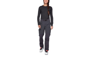 Image of Black Diamond Dawn Patrol Hybrid Pants - Womens, Carbon, Extra Small, AP7410510003XSM1