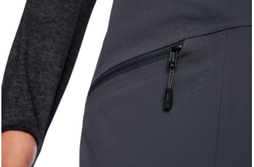 Image of Black Diamond Dawn Patrol Hybrid Pants - Womens, Carbon, Extra Small, AP7410510003XSM1