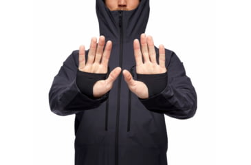 Image of Black Diamond Dawn Patrol Hybrid Shell Jacket - Men's, Carbon, Medium, AP7450040003MED1