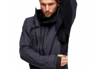 Image of Black Diamond Dawn Patrol Hybrid Shell Jacket - Men's, Carbon, Medium, AP7450040003MED1