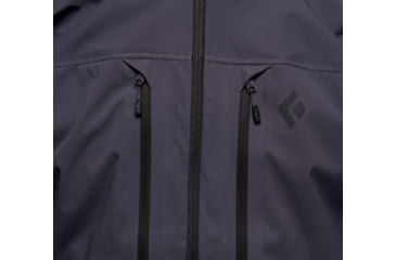 Image of Black Diamond Dawn Patrol Hybrid Shell Jacket - Men's, Carbon, Medium, AP7450040003MED1