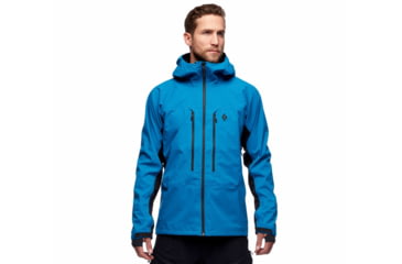 Image of Black Diamond Dawn Patrol Hybrid Shell Jacket - Men's, Kingfisher, Large, AP7450044015LRG1