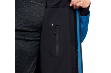 Image of Black Diamond Dawn Patrol Hybrid Shell Jacket - Men's, Kingfisher, Large, AP7450044015LRG1