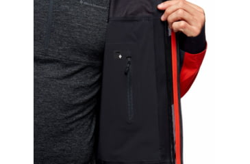 Image of Black Diamond Dawn Patrol Hybrid Shell Jacket - Men's, Octane, Extra Large, AP7450048001XLG1