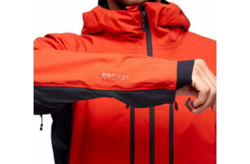 Image of Black Diamond Dawn Patrol Hybrid Shell Jacket - Men's, Octane, Extra Large, AP7450048001XLG1