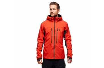 Image of Black Diamond Dawn Patrol Hybrid Shell Jacket - Men's, Octane, Extra Large, AP7450048001XLG1