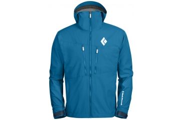 Image of Black Diamond Dawn Patrol LT Shell Jacket - Mens-Sapphire-Small