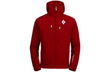 Image of Black Diamond Dawn Patrol Shell Jacket - Men's-Deep Torch-X-Large