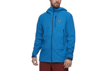 Image of Black Diamond Dawn Patrol Shell Jacket - Mens, Kingfisher, Large, APP1SD4015LRG1