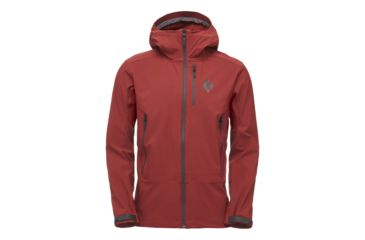 Image of Black Diamond Dawn Patrol Shell Jacket - Mens, Red Oxide, Extra Large, APP1SD607XLG1