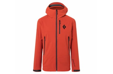 Image of Black Diamond Dawn Patrol Shell Jacket - Mens, Red Rock, Small, APP1SD6019SML1