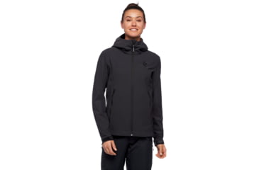Image of Black Diamond Dawn Patrol Shell Jacket - Womens, Smoke, Extra Small, APD4OE022XSM1