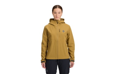 Image of Black Diamond Dawn Patrol Softshell - Womens, Flax, Small, AP7470072021SML1