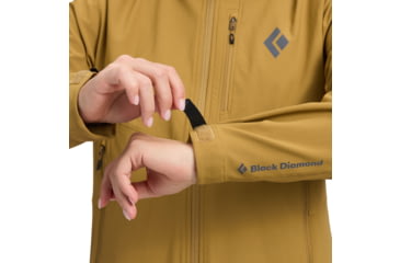 Image of Black Diamond Dawn Patrol Softshell - Womens, Flax, Small, AP7470072021SML1