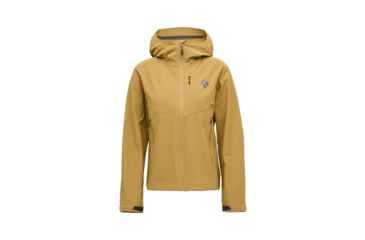 Image of Black Diamond Dawn Patrol Softshell - Womens, Flax, Small, AP7470072021SML1