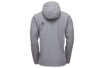 Image of Black Diamond Dawn Patrol Mens Alpine Shell Jacket, Ash, Medium, APP1SD030MED1