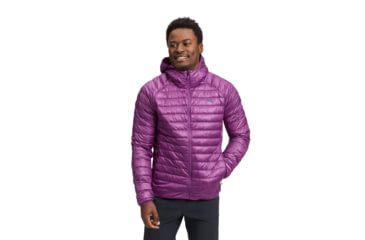 Image of Black Diamond Deploy Down 0.5 Full Zip Hoody - Mens, Piton Purple, Medium, AP7460085022MED1