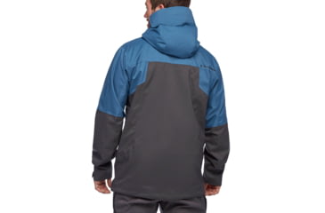Image of Black Diamond Deploy Wind Shell - Mens, Astral Blue-Carbon, Medium, AP7461809044MED1