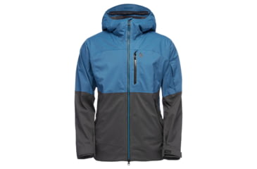 Image of Black Diamond Deploy Wind Shell - Mens, Astral Blue-Carbon, Medium, AP7461809044MED1