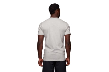 Image of Black Diamond Desert Lines Short Sleeve Tee - Mens, Nickel Heather, Medium, AP7302281014MED1