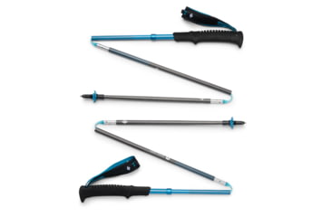 Image of Black Diamond Distance Carbon Z Trekking Poles, Desert Sky, 120 cm, BD11255440071201