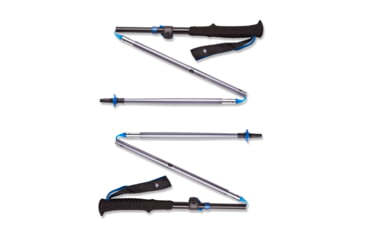 Image of Black Diamond Distance FLZ Trekking Poles, Pewter, 140, BD11253310161401