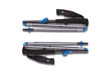 Image of Black Diamond Distance FLZ Trekking Poles, Pewter, 140, BD11253310161401