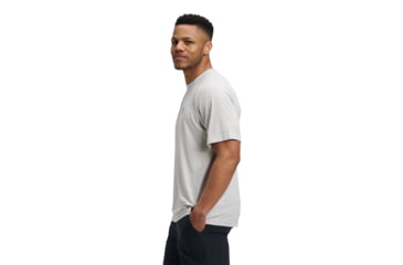 Image of Black Diamond Distance Short Sleeve Tech Tee - Mens, Alloy, Extra Large, AP7520061000XLG1