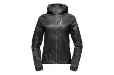 Image of Black Diamond Distance Wind Shell Jacket - Womens, Black, Large, AP7470220002LRG1