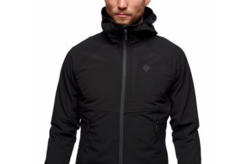 Image of Black Diamond Element Hoody - Mens, Black, Medium, AP7440240002MED1