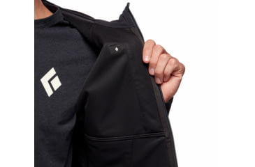 Image of Black Diamond Element Hoody - Mens, Black, Medium, AP7440240002MED1