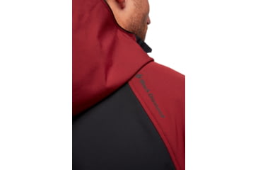 Image of Black Diamond Element Hoody - Mens, Dark Crimson/Black, Extra Large, AP7440249162XLG1