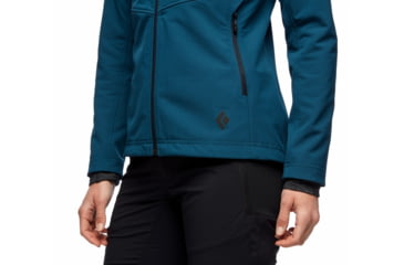 Image of Black Diamond Element Hoody - Womens, Azurite, Medium, AP7440254022MED1
