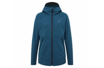 Image of Black Diamond Element Hoody - Womens, Azurite, Medium, AP7440254022MED1