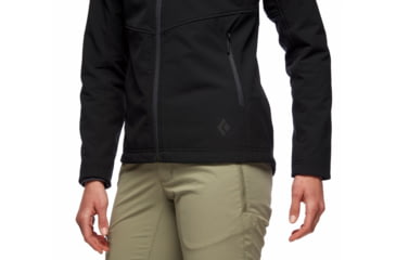 Image of Black Diamond Element Hoody - Womens, Black, Large, AP7440250002LRG1