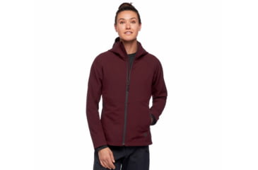 Image of Black Diamond Element Hoody - Womens, Bordeaux, Small, AP7440256018SML1