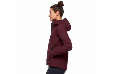 Image of Black Diamond Element Hoody - Womens, Bordeaux, Small, AP7440256018SML1