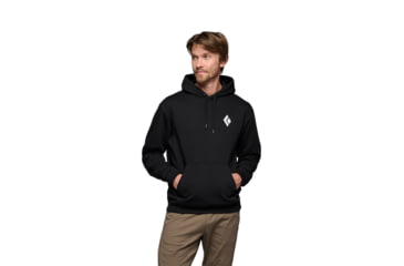Image of Black Diamond Equipment For Alpinist PO Hoody T-Shirt - Men's, Black, Medium, AP7524410002MED1