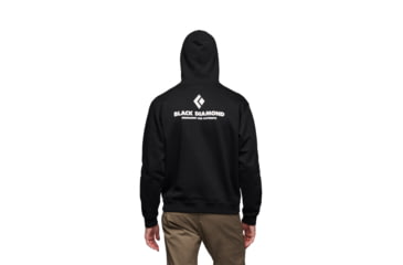 Image of Black Diamond Equipment For Alpinist PO HDY T-Shirt - Mens, Black, Medium, AP7524410002MED1