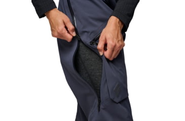 Image of Black Diamond Factor Bibs - Womens, Charcoal, Large, AP7410260038LRG1