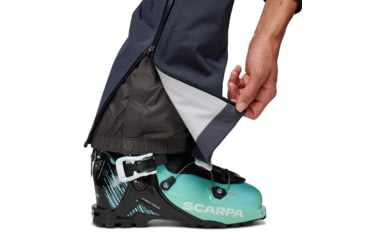 Image of Black Diamond Factor Bibs - Womens, Charcoal, Large, AP7410260038LRG1