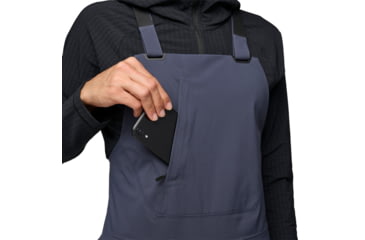 Image of Black Diamond Factor Bibs - Womens, Charcoal, Large, AP7410260038LRG1