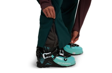 Image of Black Diamond Factor Bibs - Womens, Deep Woods, Small, AP7410263062SML1