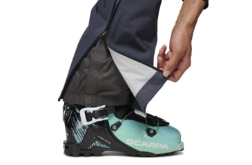 Image of Black Diamond Factor Bibs - Womens, Pale Mauve, Large, AP7410265019LRG1