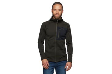 Image of Black Diamond Factor Hoody - Mens, Cypress, Small, AP7440403021SML1