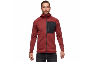 Image of Black Diamond Factor Hoody - Mens, Red Rock/Black, Medium, AP7440409178MED1
