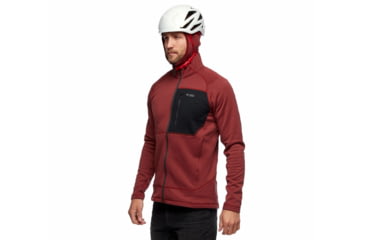 Image of Black Diamond Factor Hoody - Mens, Red Rock/Black, Medium, AP7440409178MED1