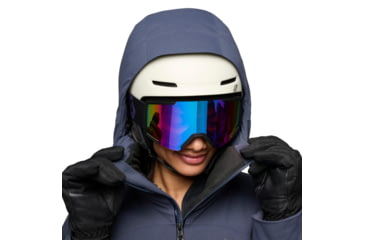 Image of Black Diamond Factor Insulated Parka - Womens, Charcoal, Small, AP7461070038SML1