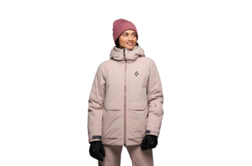Image of Black Diamond Factor Insulated Parka - Womens, Pale Mauve, Medium, AP7461075019MED1