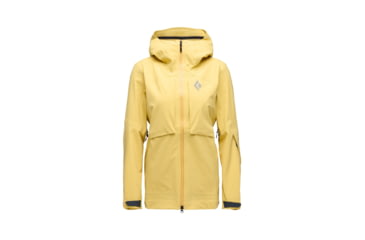 Image of Black Diamond Factor Shell - Women's, Soft Ochre, Small, AP7461087024SML1